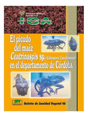 cover image of El picudo del maíz Ceatrinaspis sp. (Coleoptera